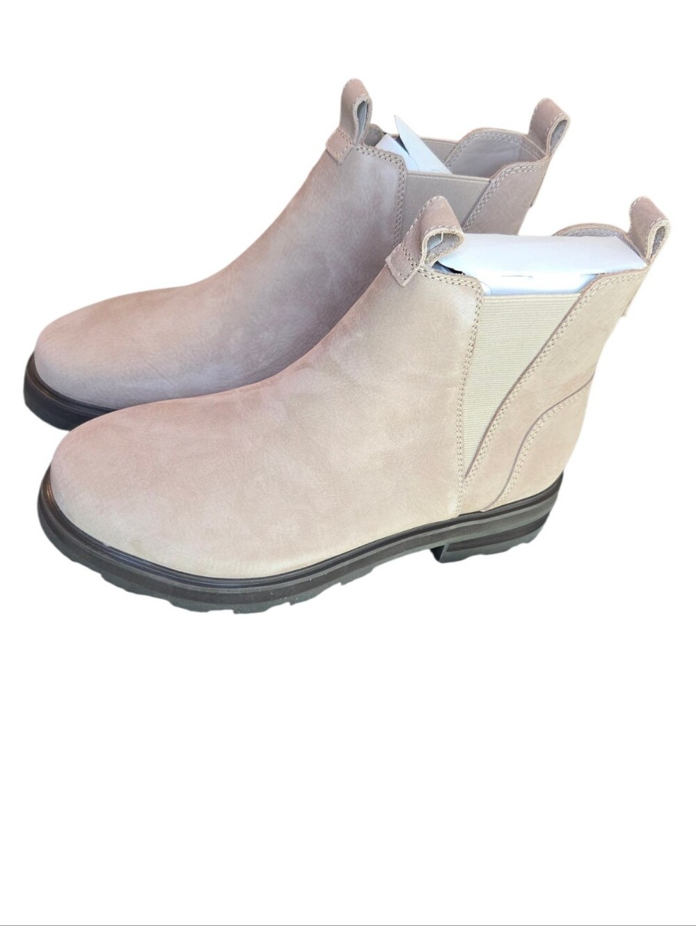 Tano Blush Pink Suede Chelsea‎ Boots